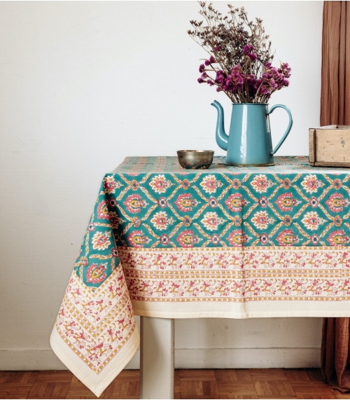 Luna cotton tablecloth