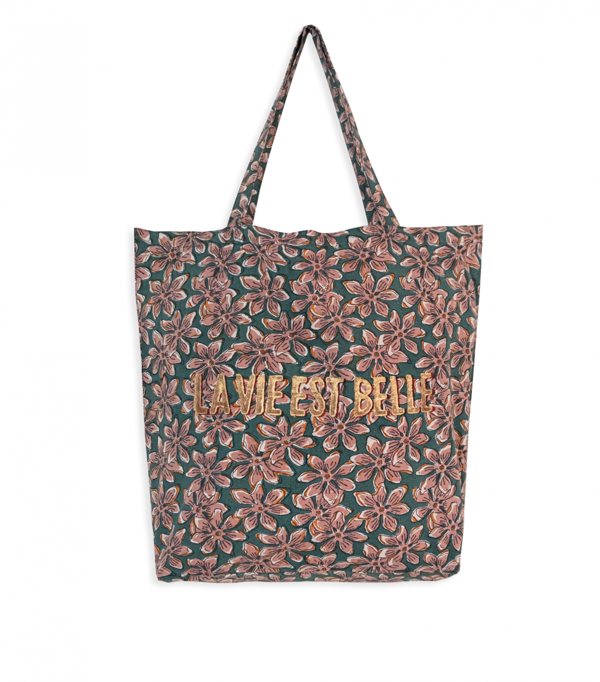 Indian bags and tote bags in cotton printed with Block print | Jamini